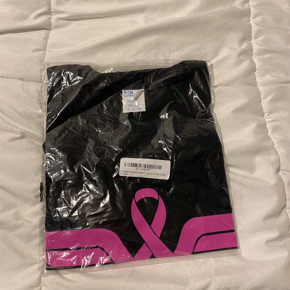 Black Wonder Woman Breast Cancer Awareness Shirt
